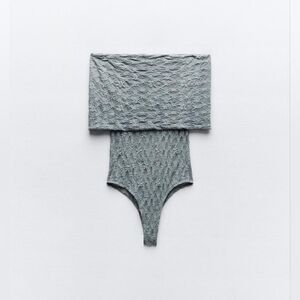 NWT OFF THE SHOULDER LACE BODYSUIT BY ZARA